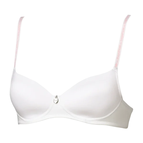 Plain White Bra